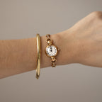 Vintage Rosemont Swiss Ornate Round Gold Watch