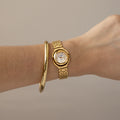 Vintage Alessandra Olla Spinner Two Tone Watch