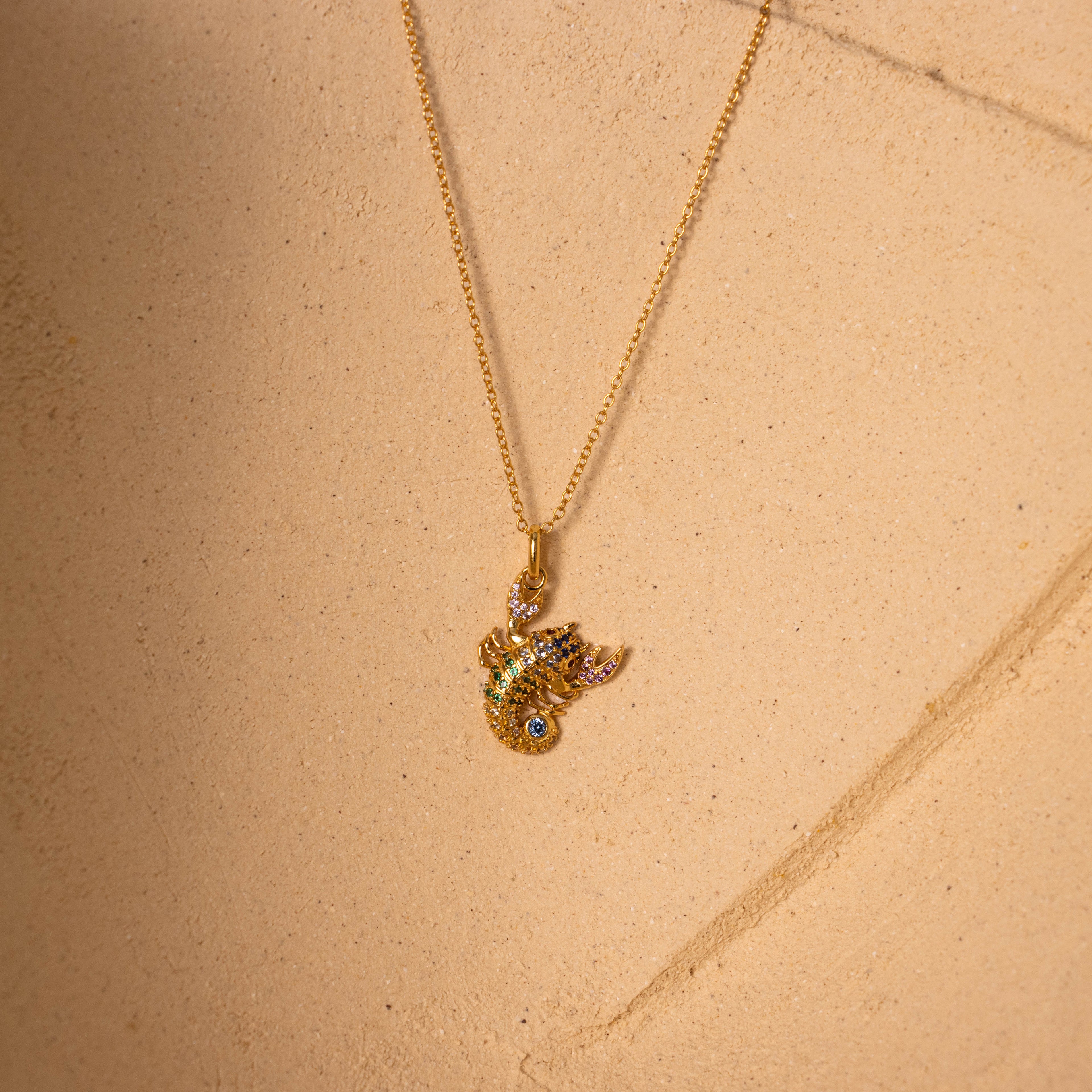 Oasis Scorpion Necklace