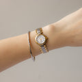 Vintage Burberrys Swiss Roman Two Tone Watch