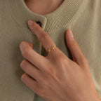Duo Bubble Initial Ring