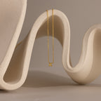 Dainty Bubble Initial Necklace