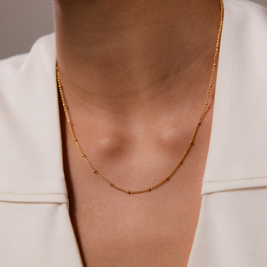 Satellite Cable Necklace