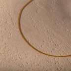 Adjustable Chain Necklace in 18K Gold