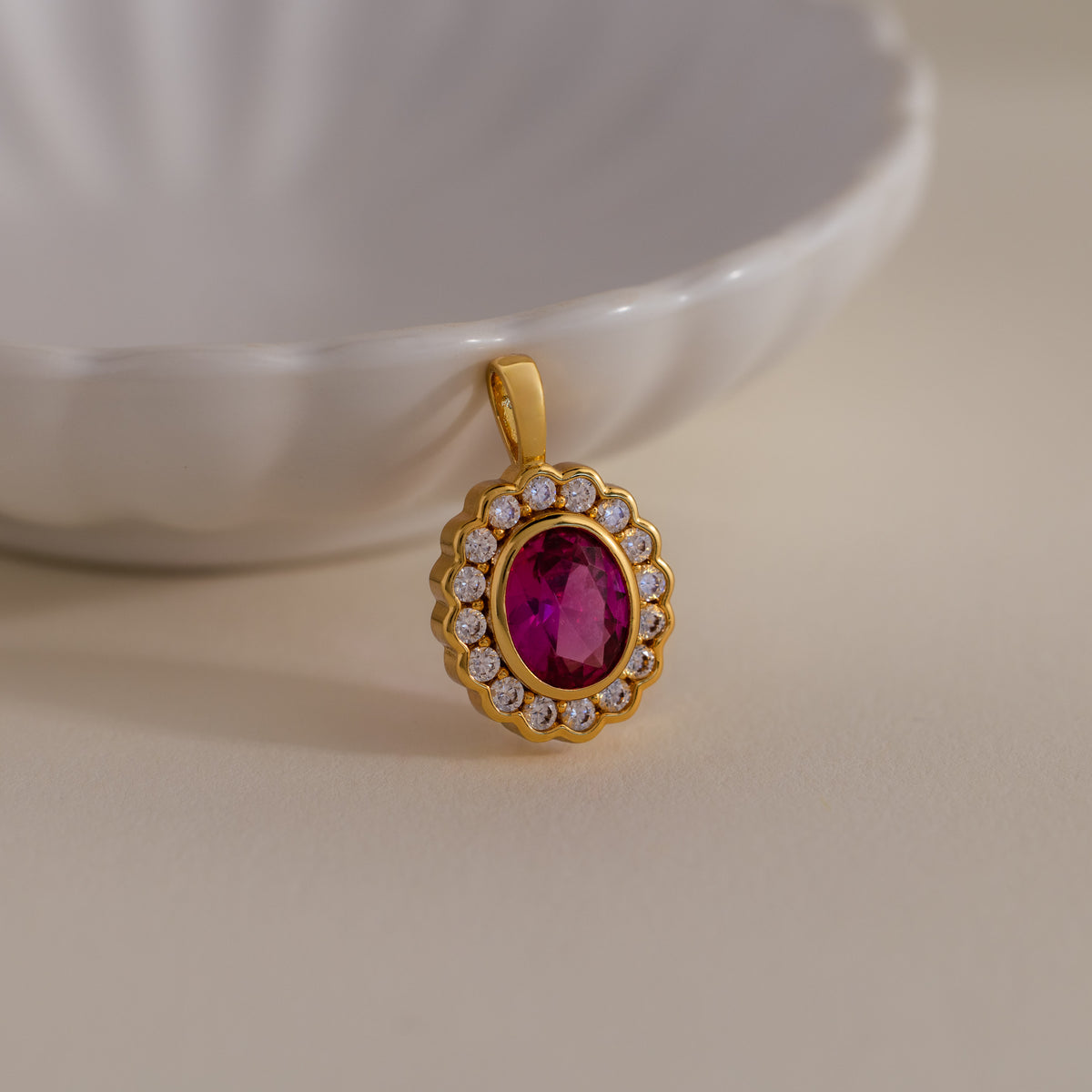 Heirloom Ruby Charm