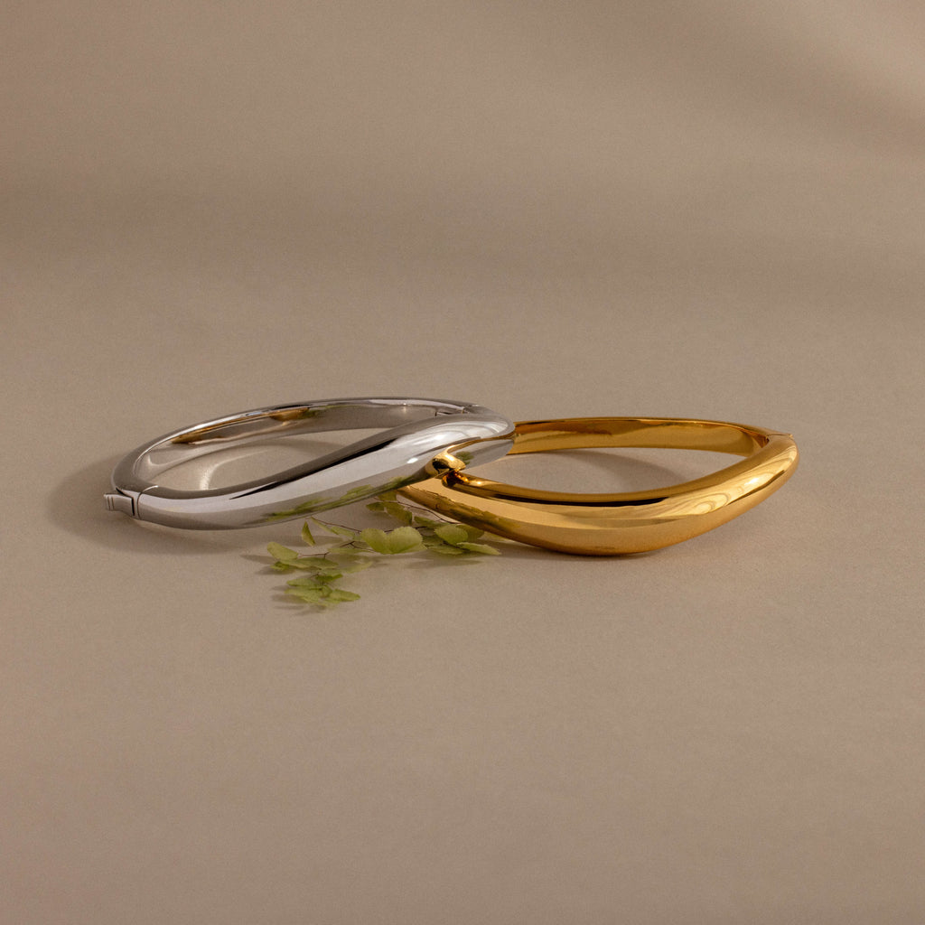 Curved Dome Bangle