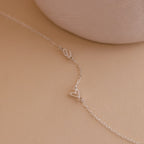 Collar Corazón Inicial Lado