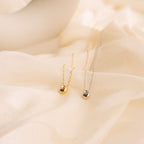 Nugget Necklace in Silver
