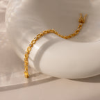 Gemstone Chain Tennis Bracelet