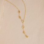 Collier Lariat avec nom