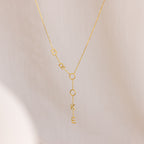 Collier Lariat avec nom