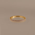 Eternity Pink Tourmaline Ring