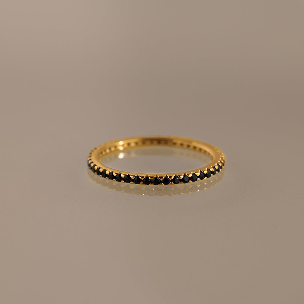 Eternity Onyx Ring