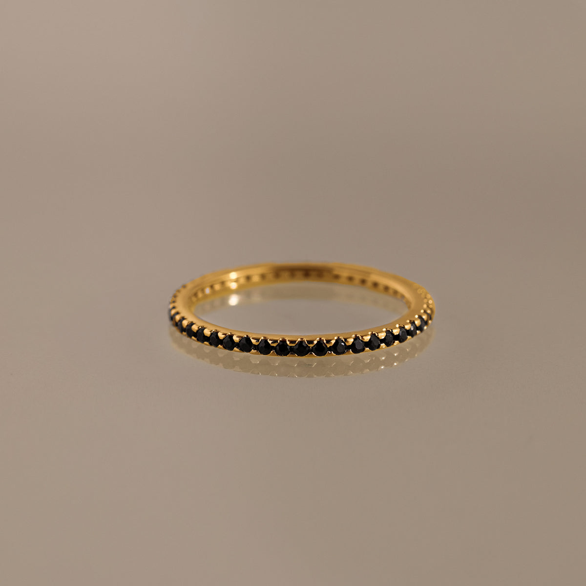 Eternity Onyx Ring