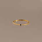 Thin Mini Sapphire Ring