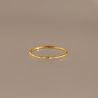 Thin Mini Topaz Ring
