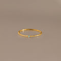 Thin Mini Opal Ring