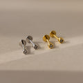 Round Diamond Bezel Flat Back Studs