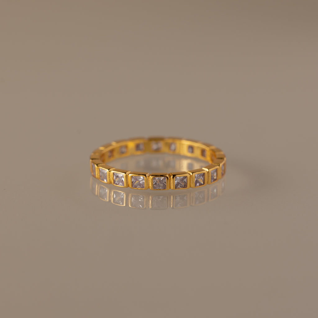 Eternity Bezel Alexandrite Ring