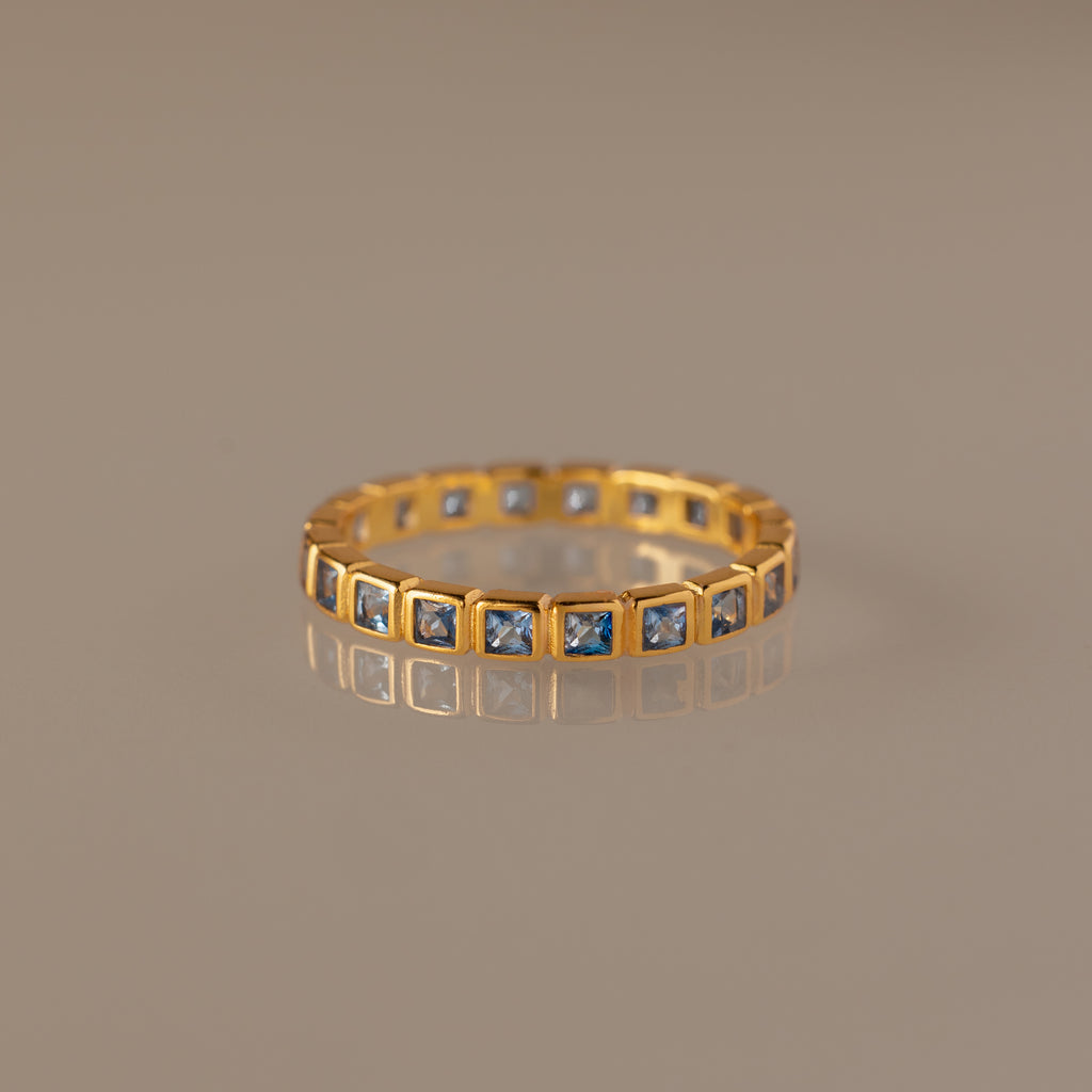 Eternity Bezel Birthstone Ring