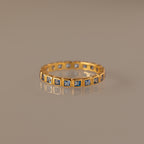 Eternity Bezel Birthstone Ring