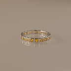 Eternity Bezel Topaz Ring