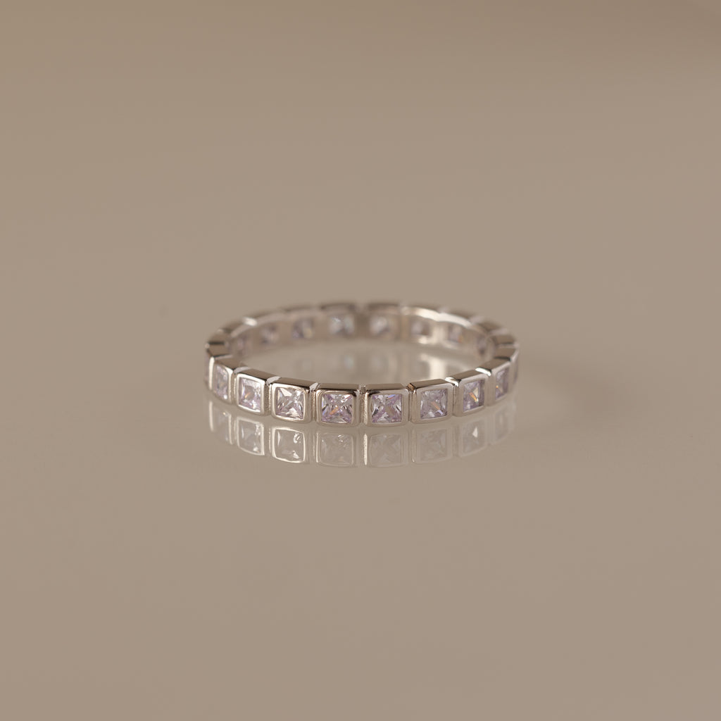 Eternity Bezel Alexandrite Ring