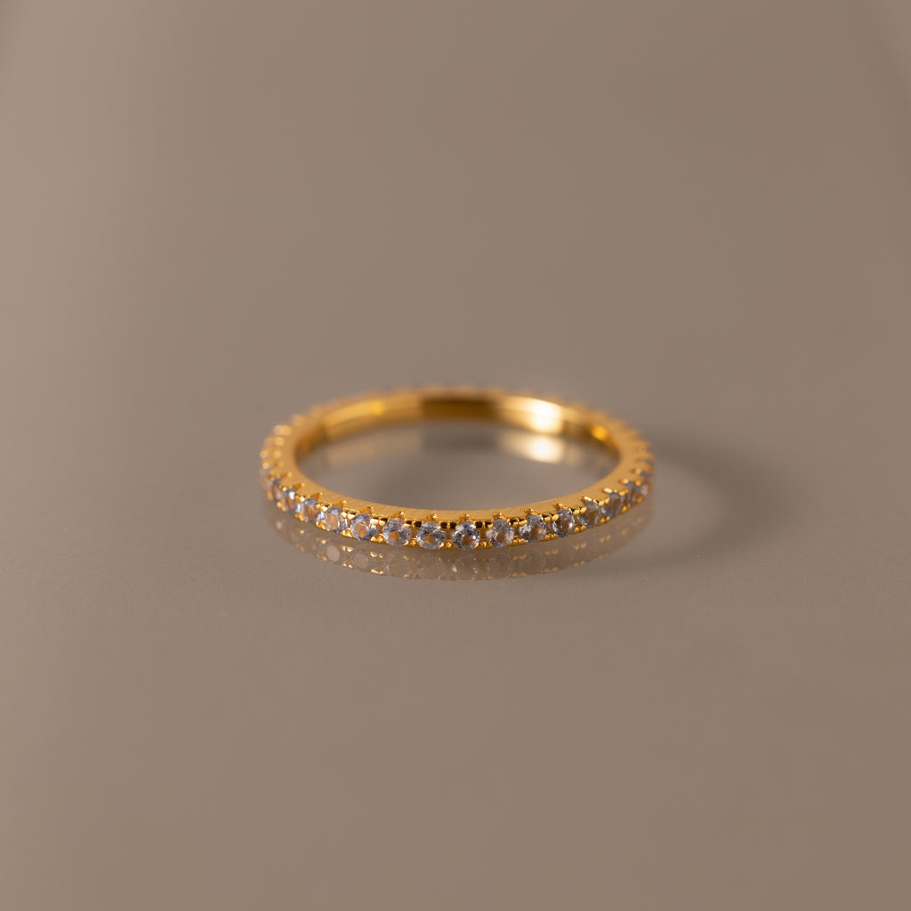 Endless Eternity Aquamarine Ring