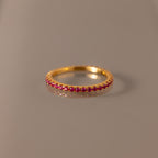 Endless Eternity Ruby Ring