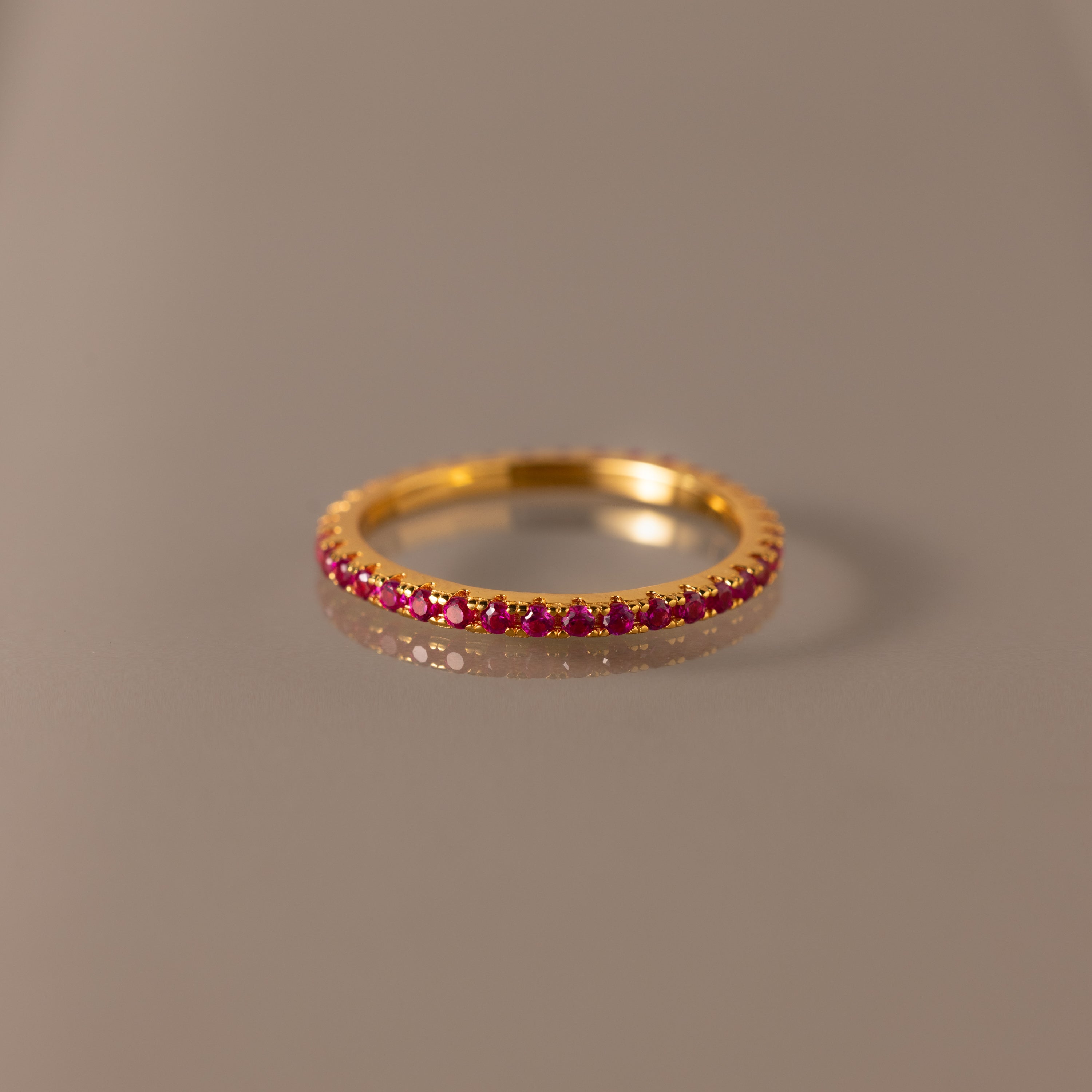 Endless Eternity Ruby Ring