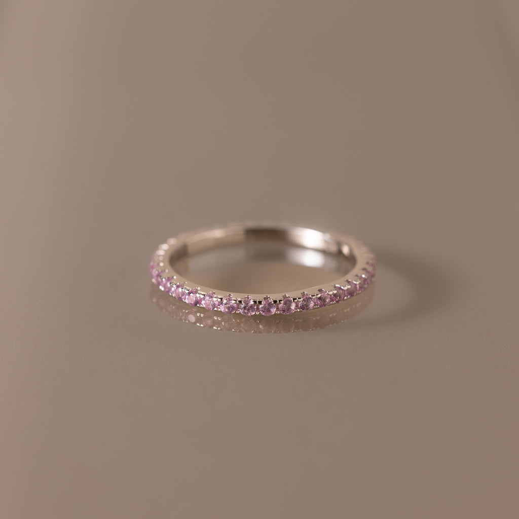Endless Eternity Pink Tourmaline Ring