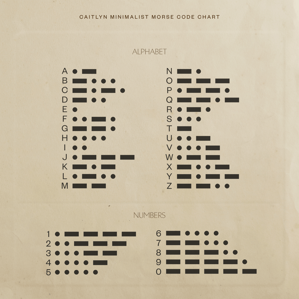 Morse Code Necklace