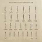 Birth Flower Bar Ring