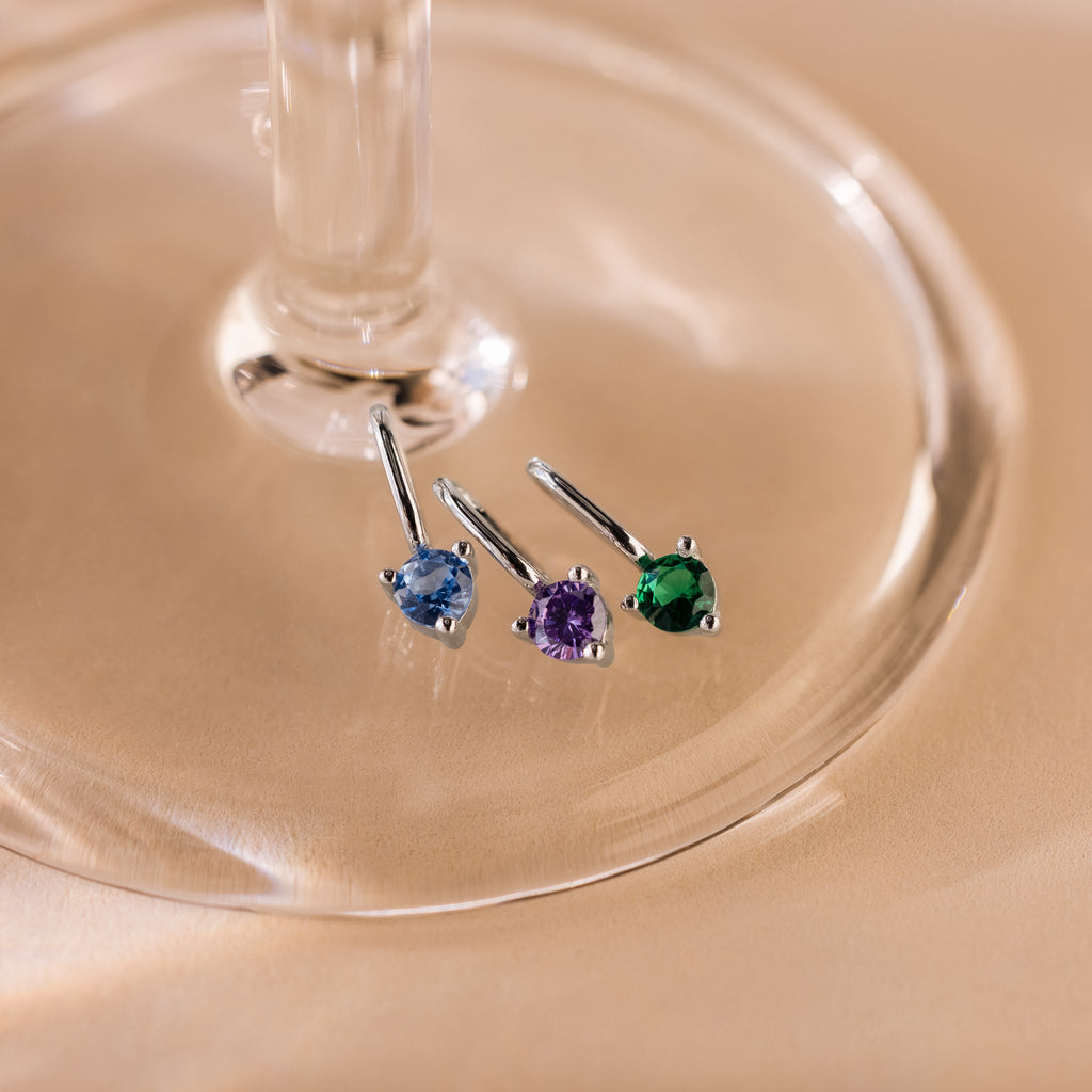 Dainty Amethyst Charm