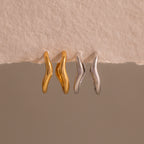 Organic Wave Earrings
