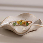 Jade Heart Signet Ring-Rings-Caitlyn Minimalist