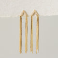 Twin Cascade Chain Studs