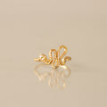 Skinny Diamond Viper Ring