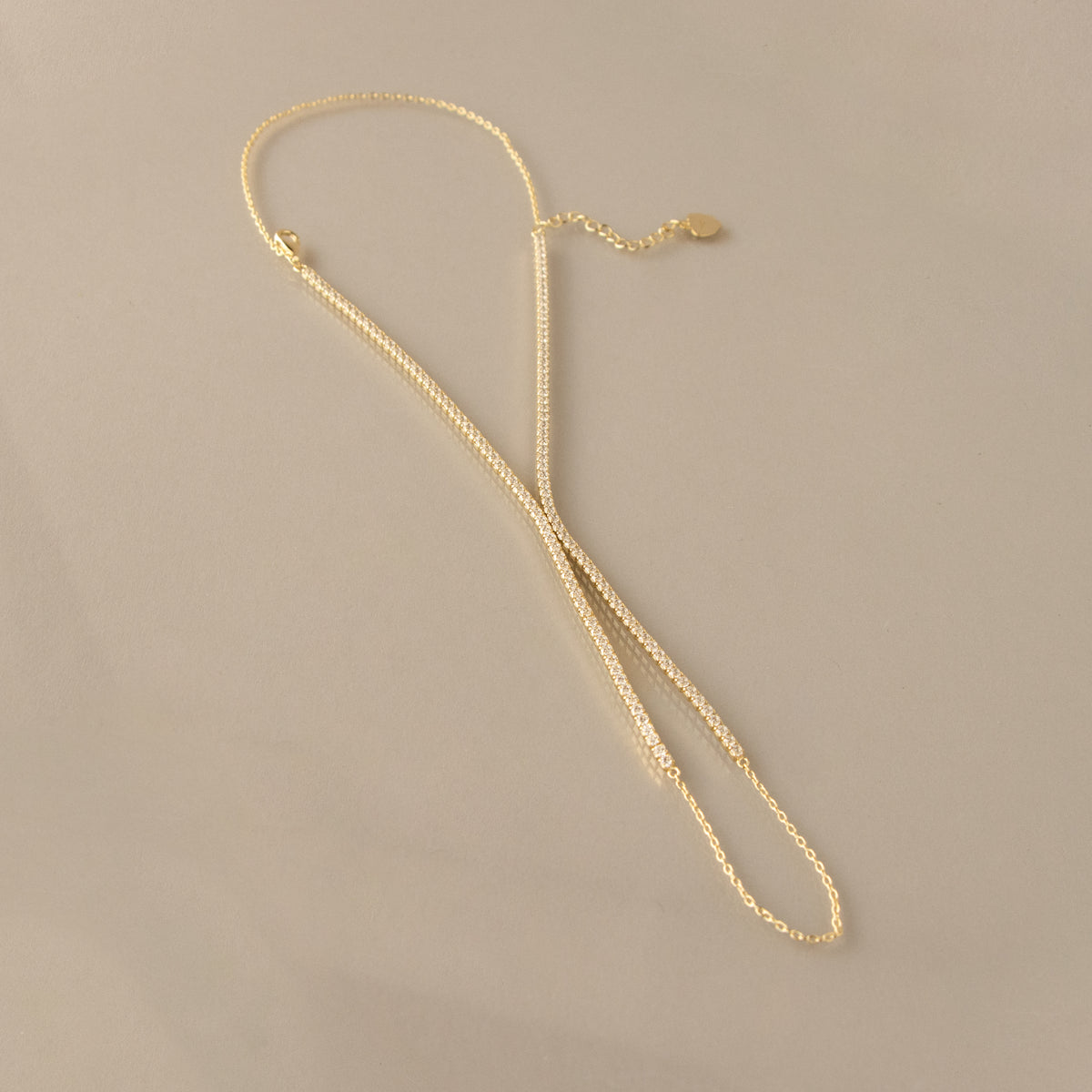 Diamond Tennis Hand Chain