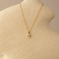 Moulin Diamond Oval Necklace