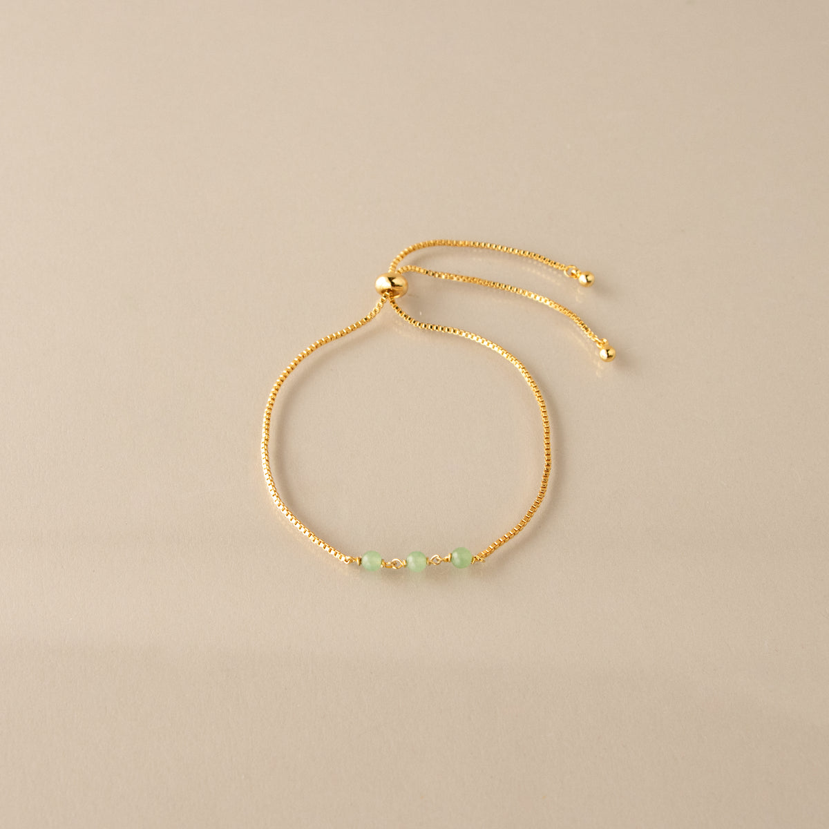 Jade Trio Slider Bracelet