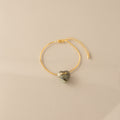 Agate Heart Bracelet