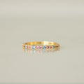 Thin Jewel-Tone Gemstone Ring