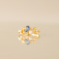 Zircon & Pearl Meadow Ring