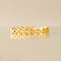 Square Pave Link Bracelet