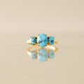 Trio Turquoise Ring