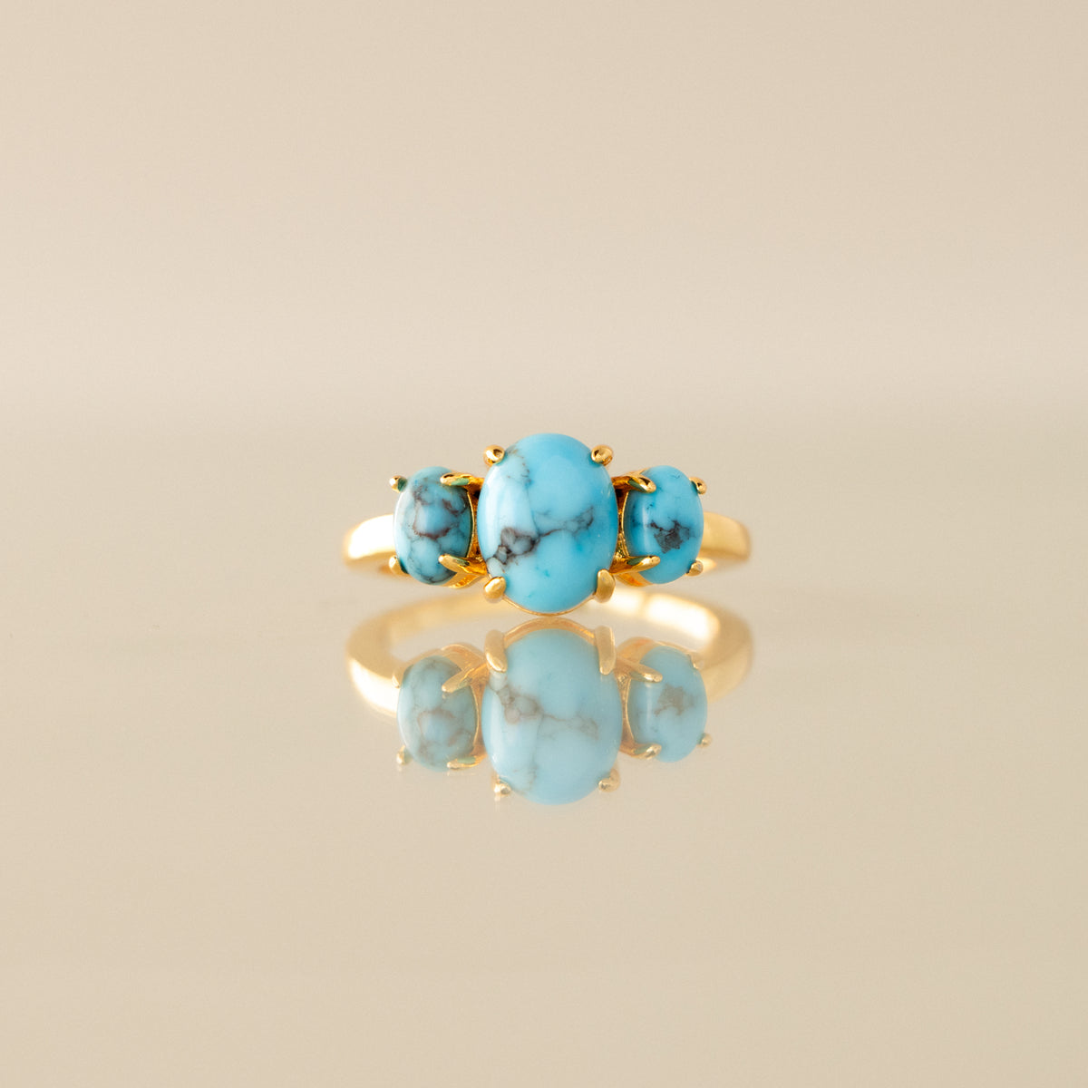 Trio Turquoise Ring