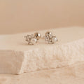 Aretes de perlas angelina