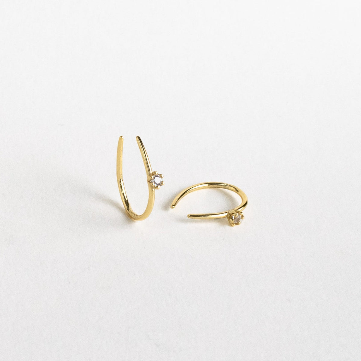 Rylee Diamond Wire Earrings