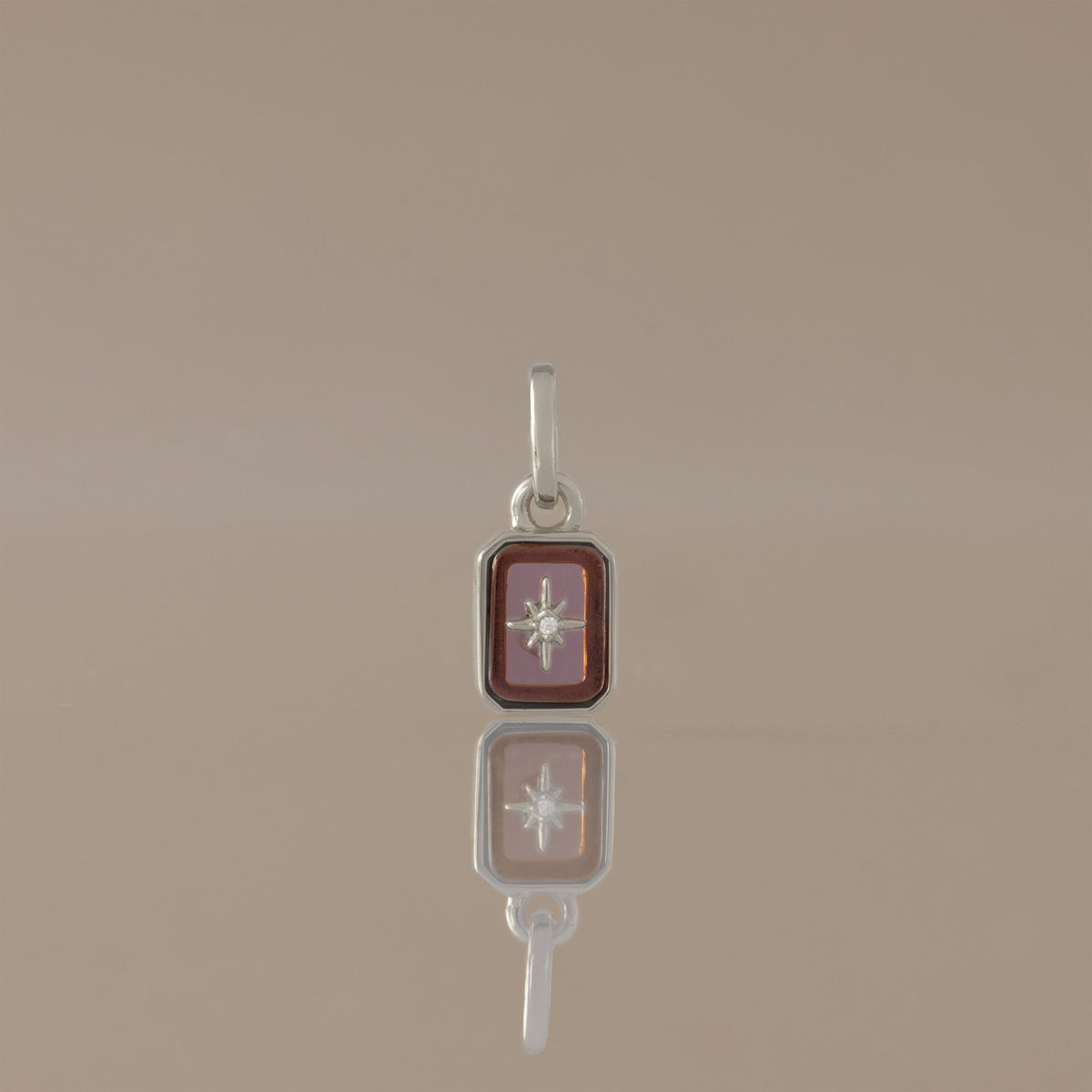 North Star Amethyst Charm